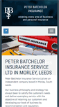 Mobile Screenshot of batchelorinsurance.co.uk